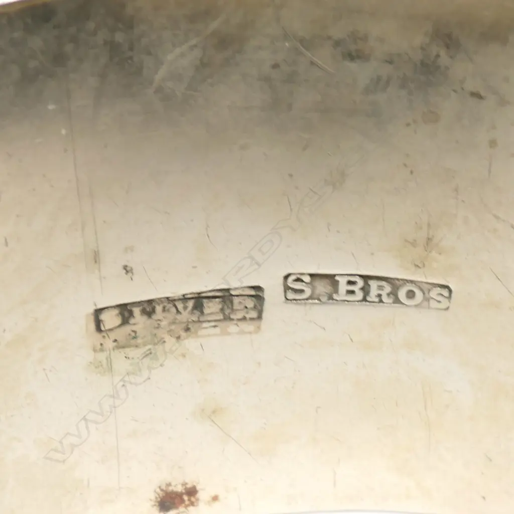 S. Bros (Christchurch) silver napkin ring, Image 1++